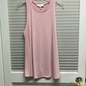 Pink muscle tee